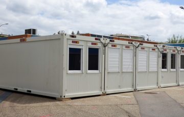 Raffinerie construction mobile