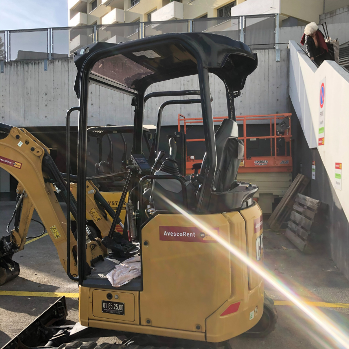 Minibagger zur Miete in Neuchâtel