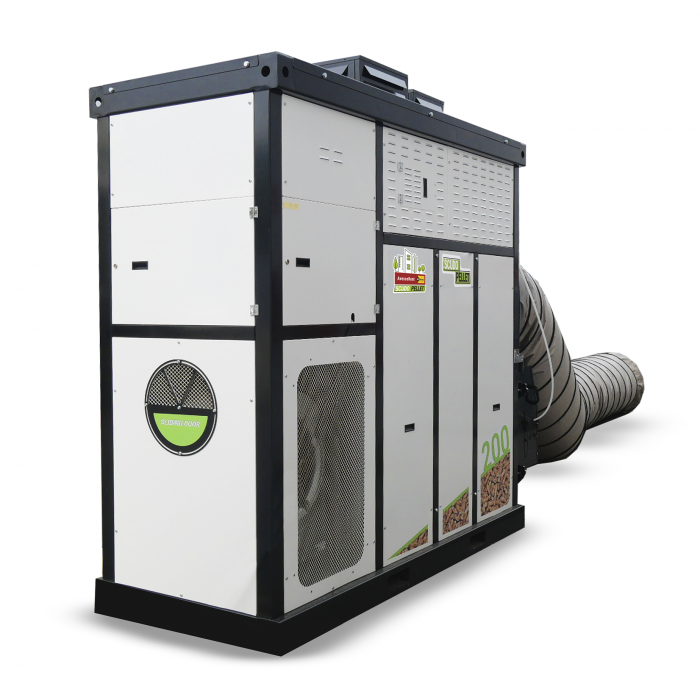 Chauffage à pellet mobile – Scudo - Location