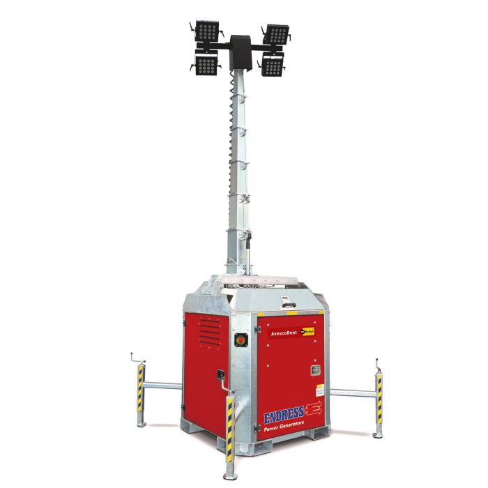 Diesel-Lichtmast - Vermietung