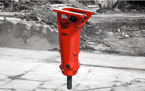 Marteau hydraulique Rammer BR 999 pour pelle 8 - 15 T