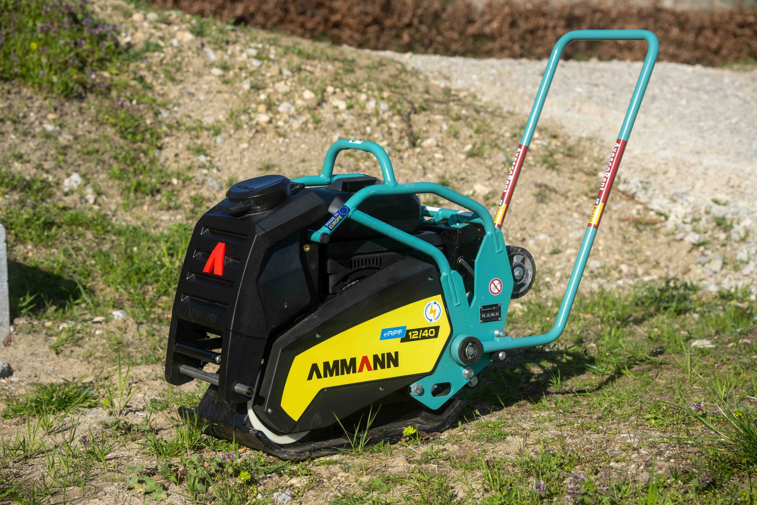 80kg Rüttelplatte – E-power - Vermietung